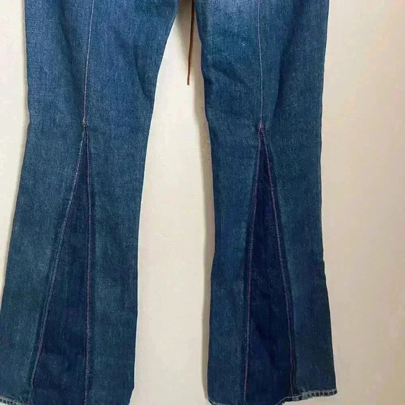 AG The Fringe Flare Leg Jeans Size 26R - Picture 10 of 12
